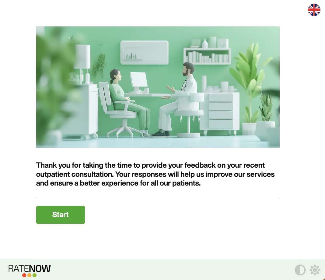 Encuesta de satisfacción para pacientes